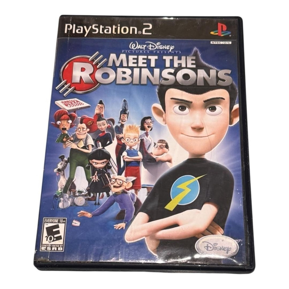 Meet The Robinsons Sony PlayStation 2 PS2 Video Game Complete Disney E10+ Action